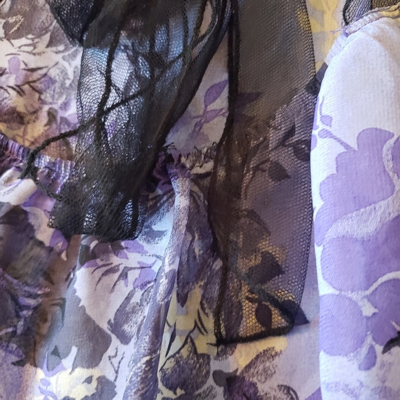 XXI sheer and lace tie back tank top - Picture 8 of 10